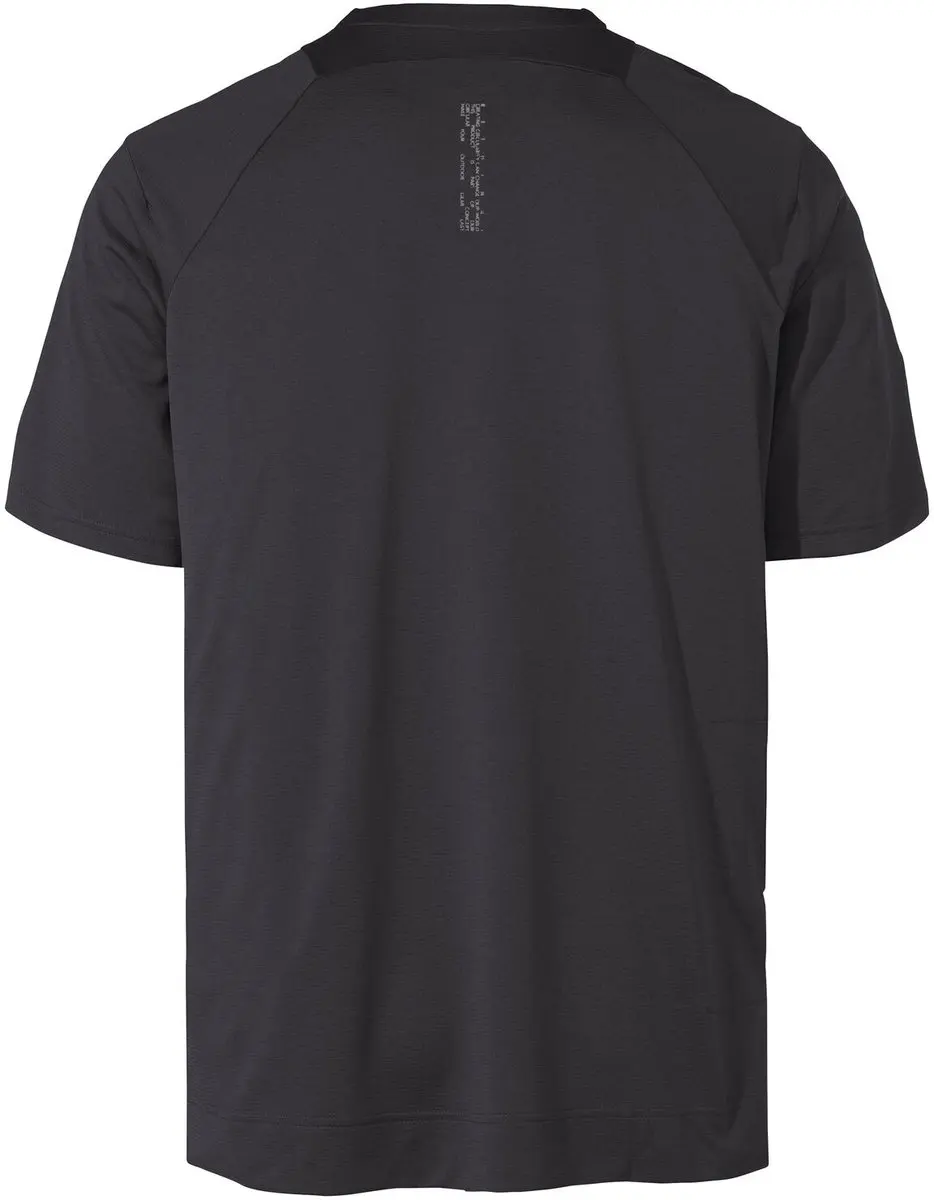 Vaude Tremalzo Q-Zip Heren Fietsshirt - L - Phantom Black - afbeelding 2 van 6