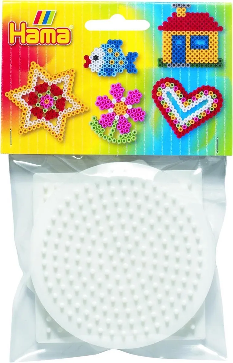 Hama Strijkkralenbordjes - 3 Stuks Multicolor