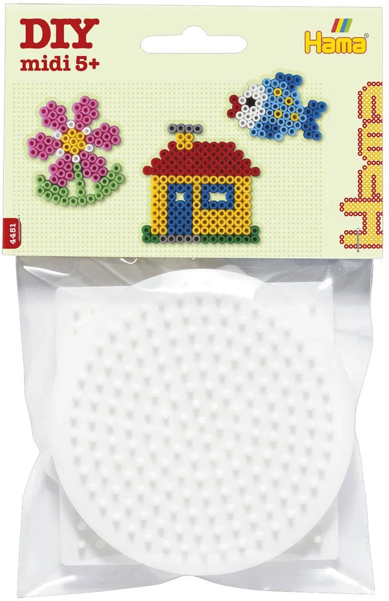 Hama Strijkkralenbordjes - 3 Stuks Multicolor