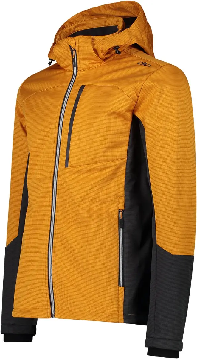 CMP Softshell Ripstop Hoodie - Kaki - afbeelding 6 van 6
