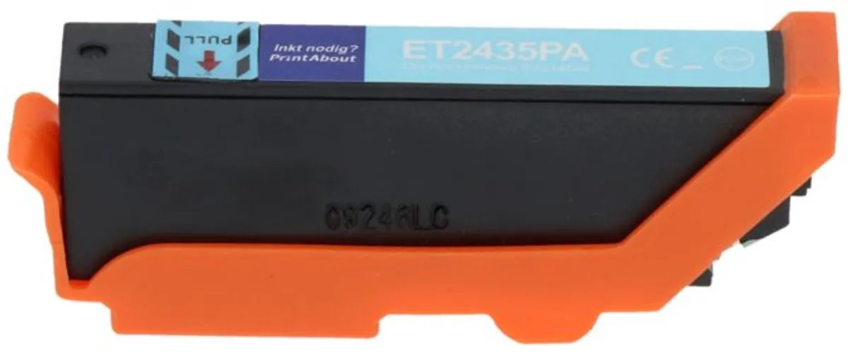PrintAbout Epson 24 C13T24254012 Inktcartridge Licht-cyaan - 15.5ml