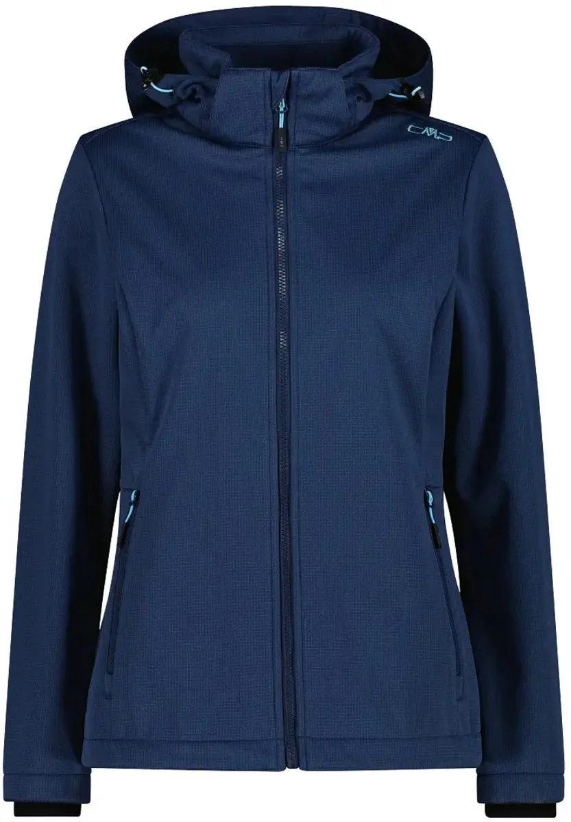 CMP Softshell Jas Dames met Afneembare Capuchon