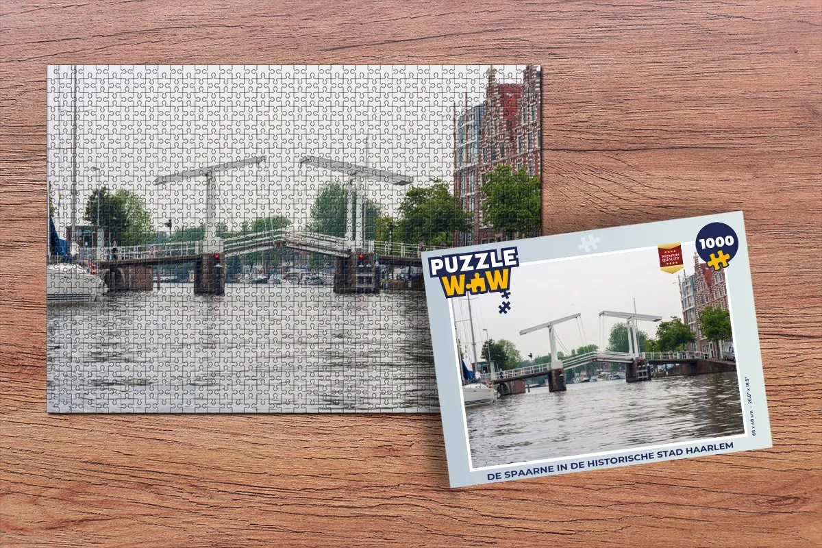 PuzzleWow Haarlem Legpuzzel 1000 Stuks