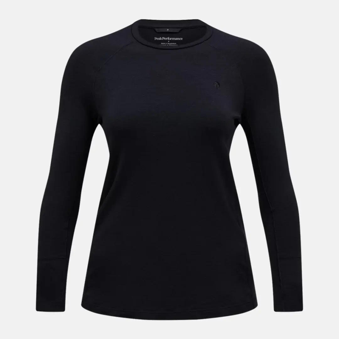 PEAK PERFORMANCE WOMEN'S MAGIC CREW Black-M