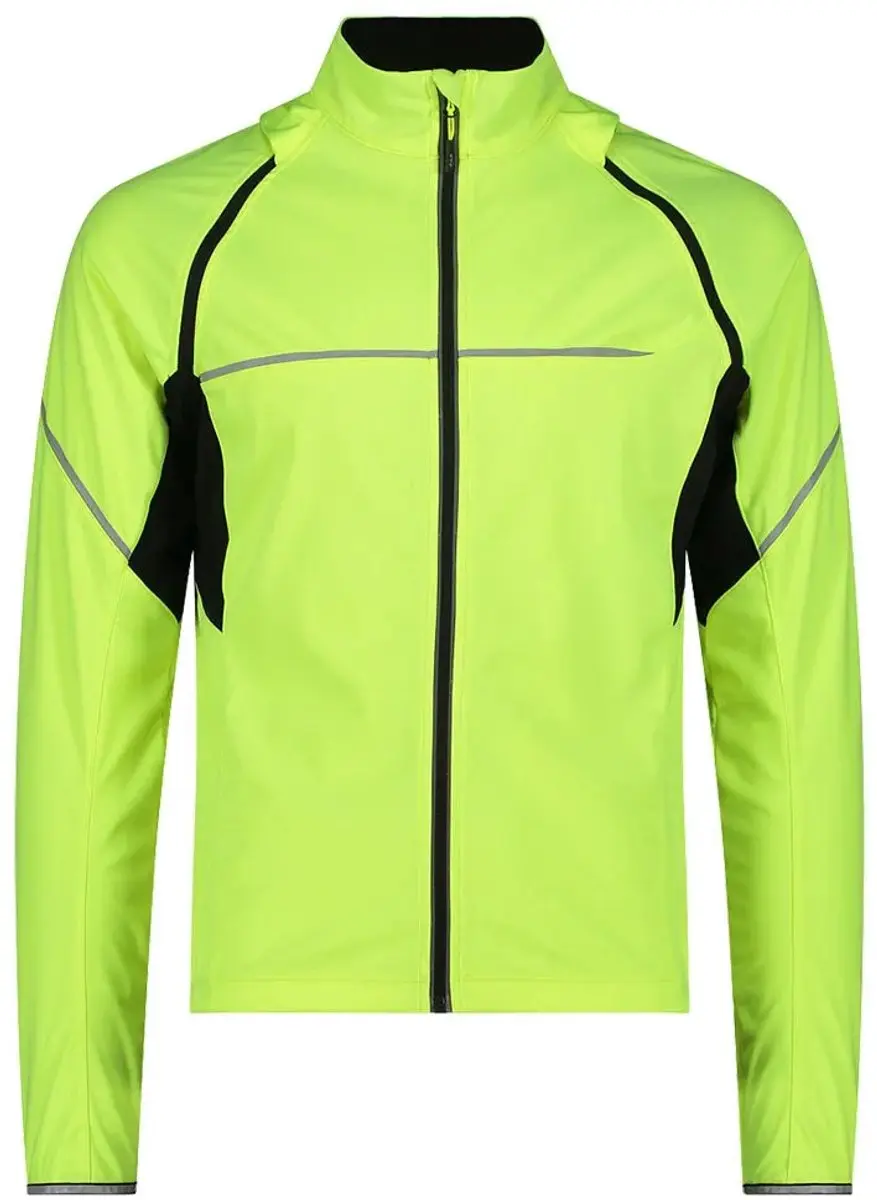 Cmp With Removable Sleeves 31a2377 Softshelljack Geel 2XL Man