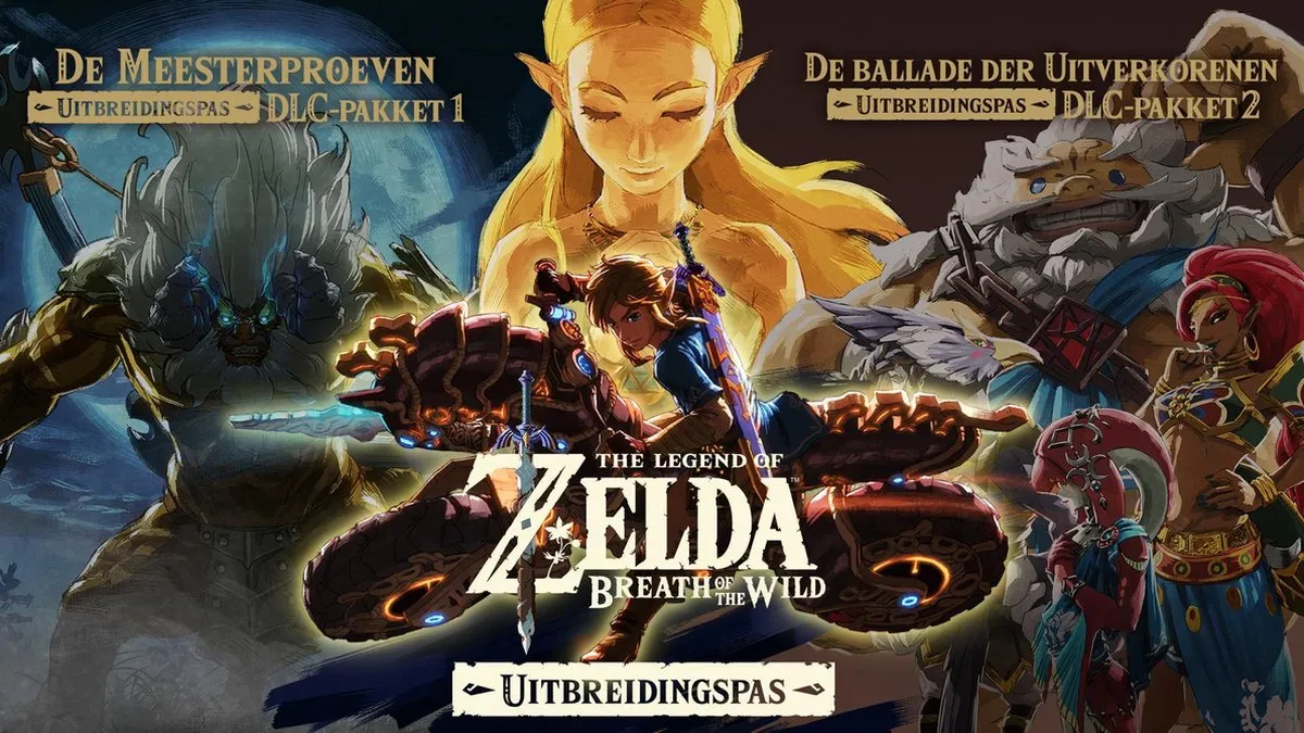 Nintendo Zelda Breath of the Wild Uitbreiding - Nintendo Switch