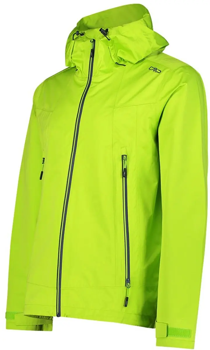 CMP Fix Hood Wandeljack met Capuchon - Limegreen - M - afbeelding 3 van 3