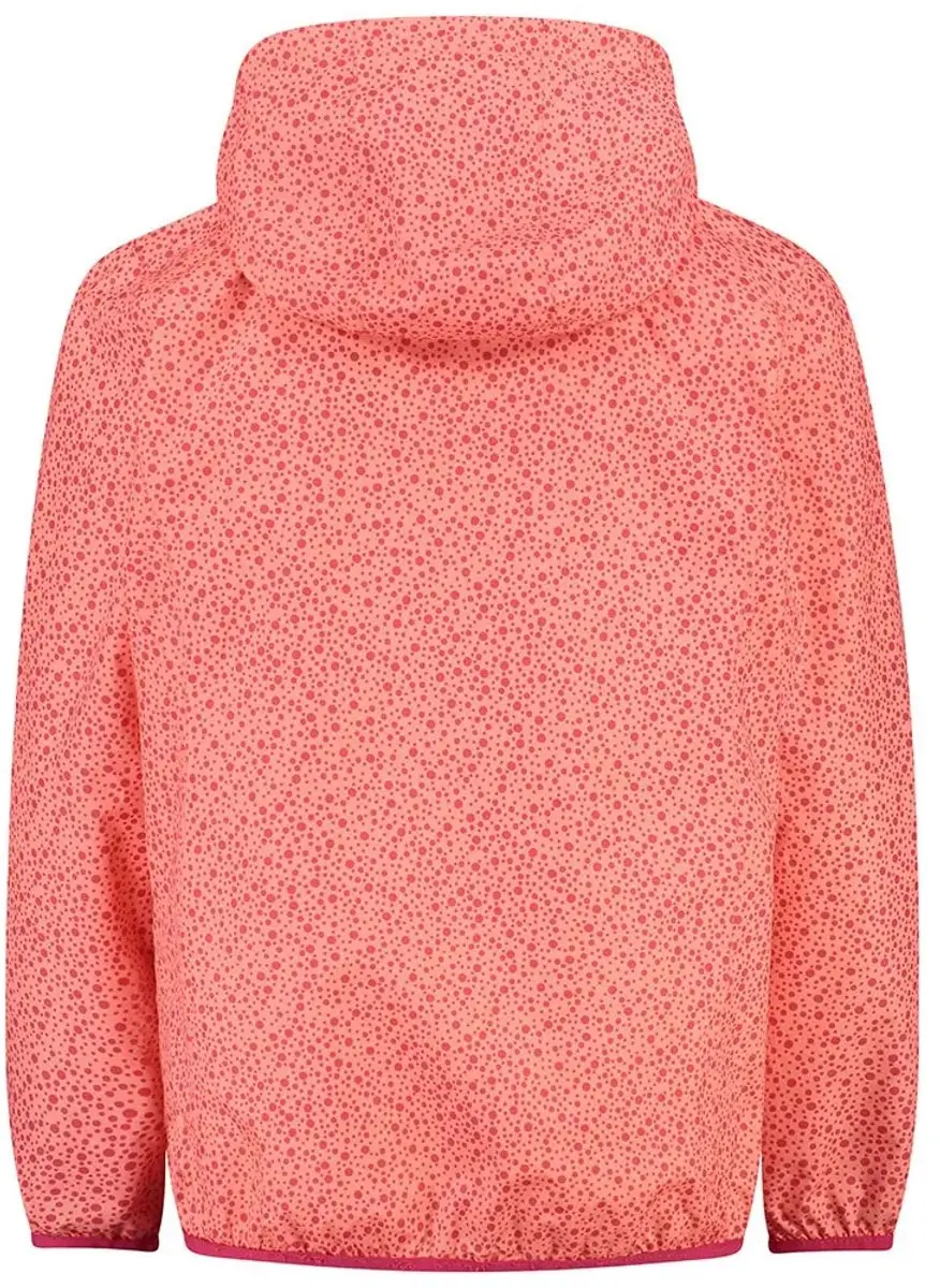 CMP Rain Fix Hood Waterdichte Jas Meisjes - Corallo - 4 Jaar - afbeelding 3 van 6