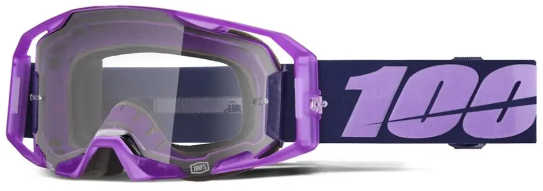 100percent Armatic Off-road Bril Paars Clear