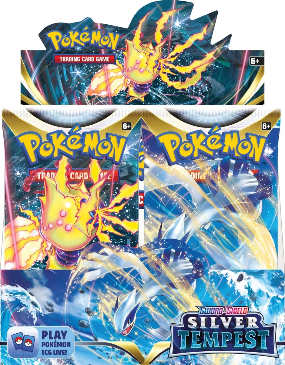 Pokémon Silver Tempest Boosterbox - Kaarten - afbeelding 2 van 2