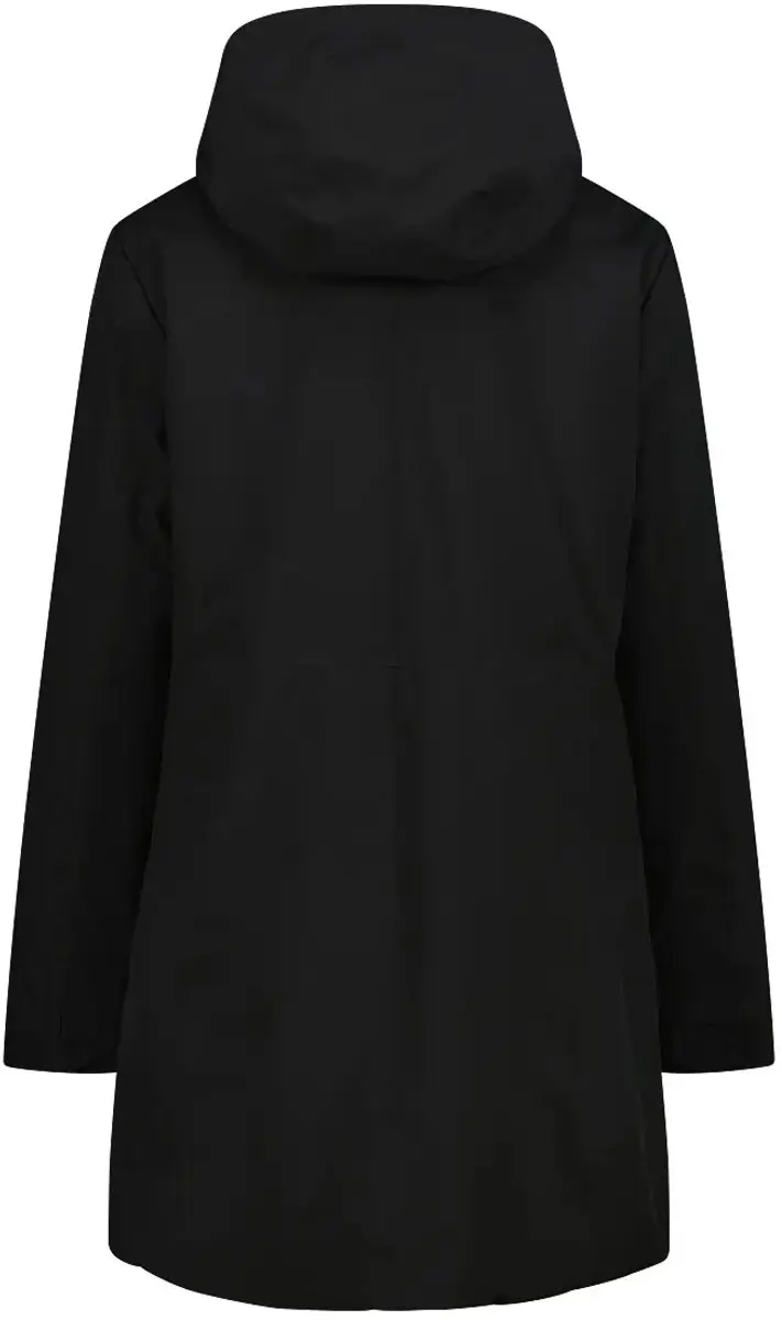 CMP Dubbellaags Parka met Capuchon Dames - Nero - afbeelding 2 van 2