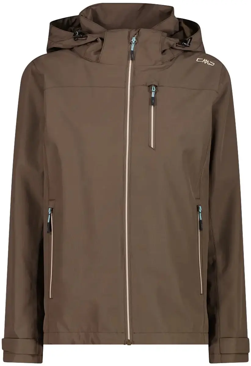 CMP Technische Waterdichte Hoody Dames - Toffee - afbeelding 3 van 6