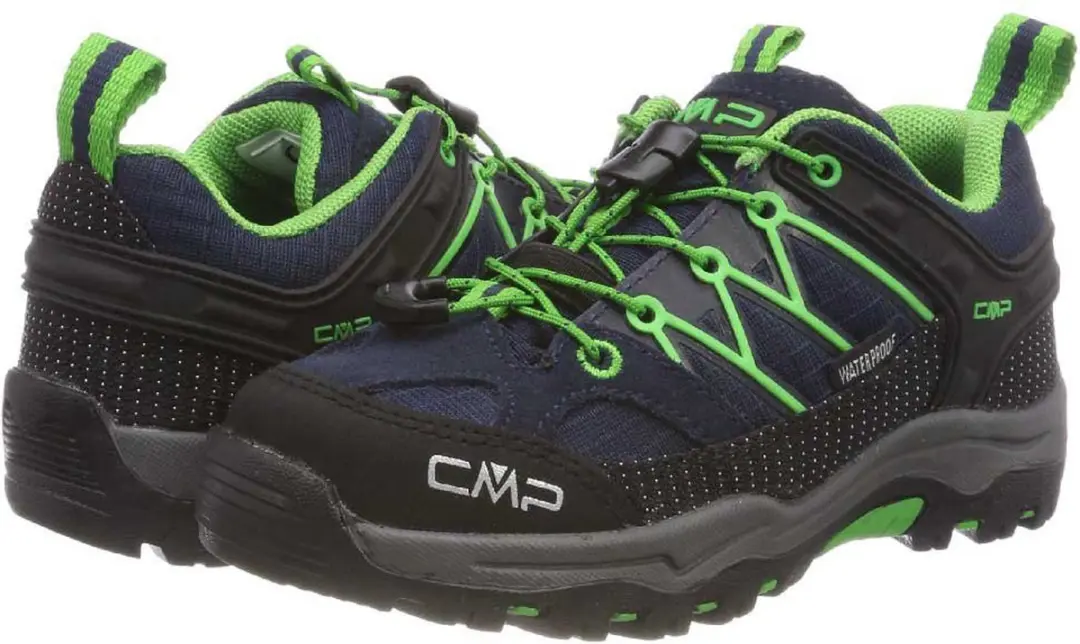 CMP Rigel Low Waterproof Kinder Wandelschoenen - Blauw - afbeelding 4 van 4