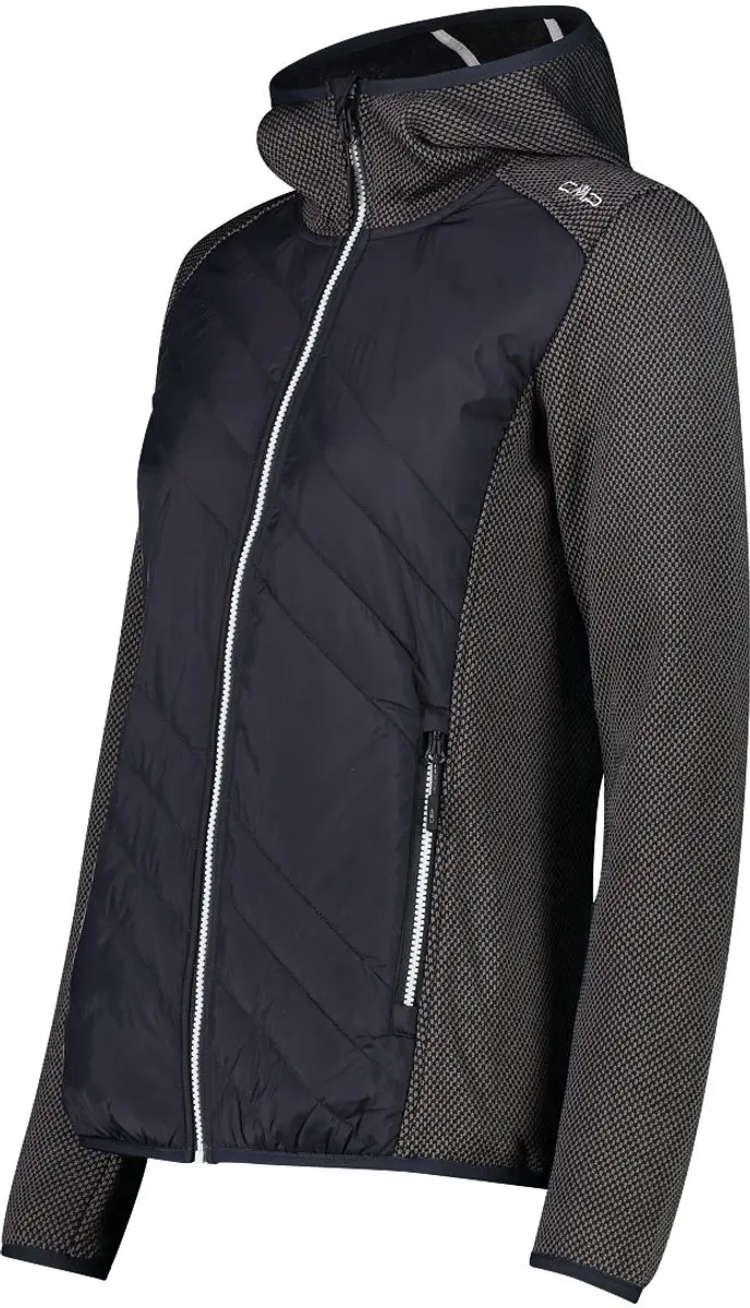 CMP Hybride Damesfleece met Capuchon - Paars - afbeelding 6 van 6