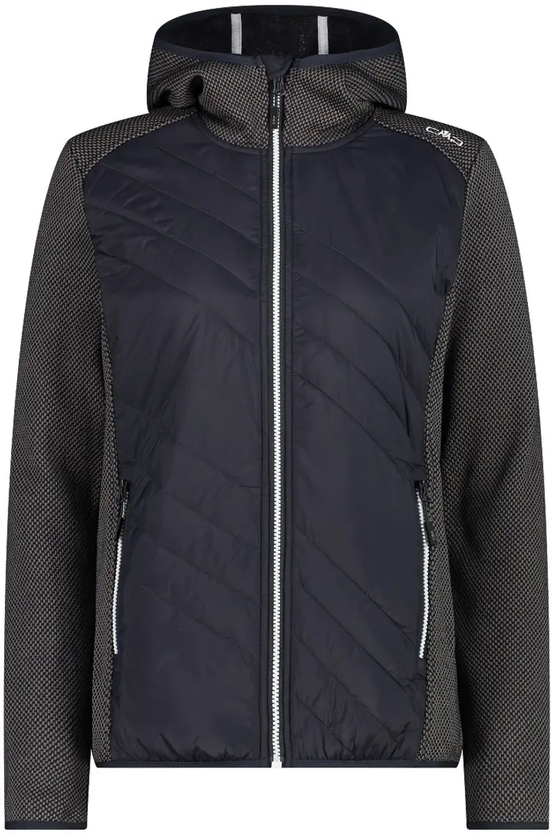 CMP Hybride Damesfleece met Capuchon - Paars - afbeelding 5 van 6