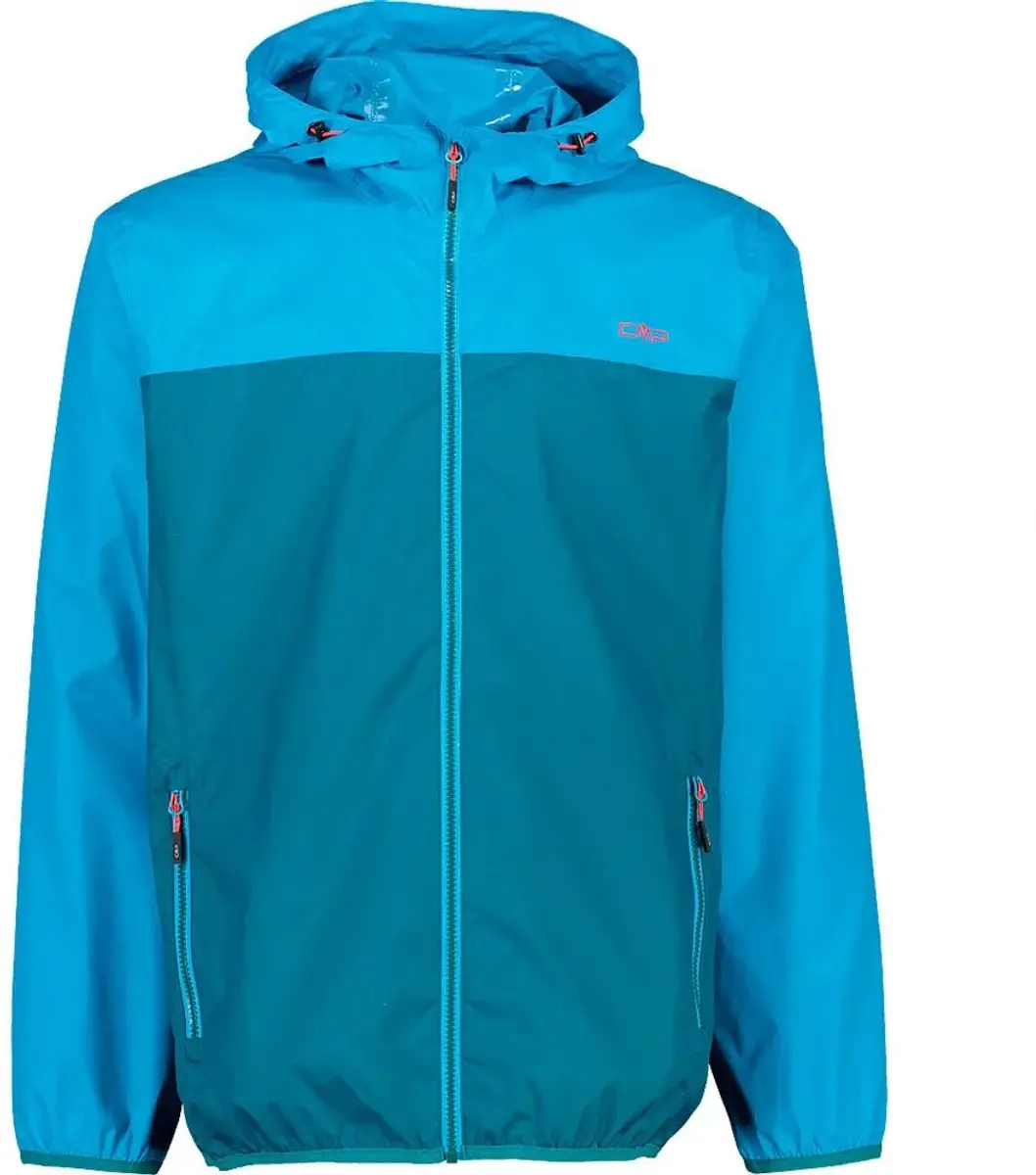 CMP Rain Fix Hood Waterdichte Jas Heren - Deep Lake - afbeelding 5 van 6