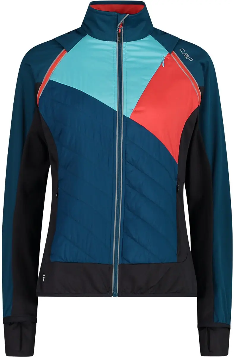 CMP Hybride Fleece met Afritsbare Mouwen Dames