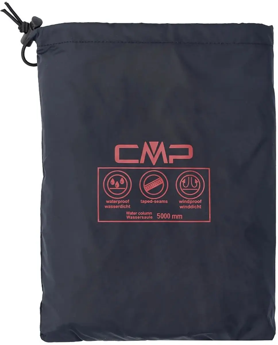 CMP Rain Fix Hood Waterdichte Jas - Danube - M - afbeelding 3 van 4