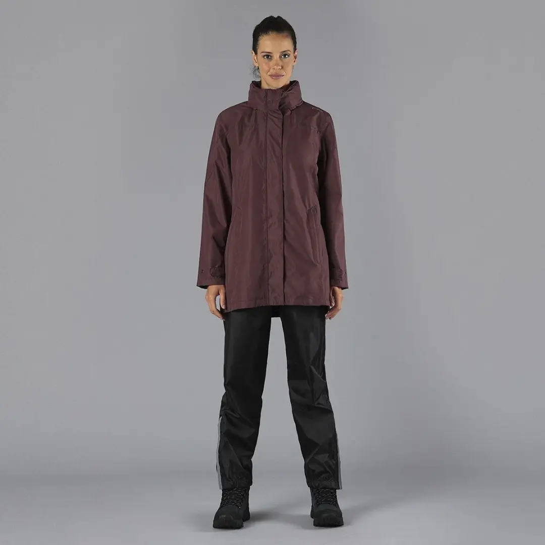 CMP Dames Waterdichte Hoodie - Paars - afbeelding 2 van 4
