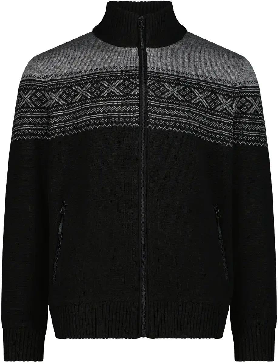 CMP Gebreide Vest - Nero - afbeelding 3 van 4