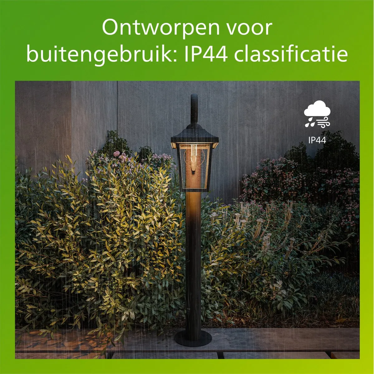 Philips Buzzard Sokkellamp E27 5W - Zwart