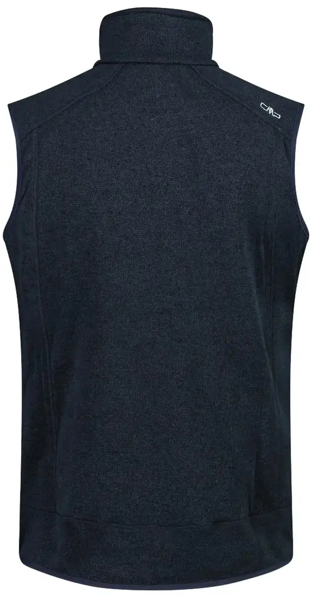 CMP Knit-Tech Mouwloos Fleece - B.Blue/Antraciet - XXL - afbeelding 2 van 2