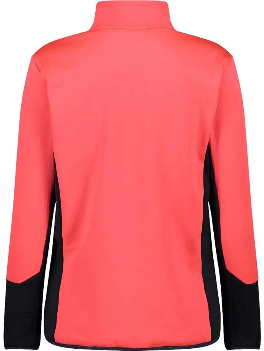 CMP Unlimitech Fleece Dames - Fluo Rood - 2XL - afbeelding 2 van 3