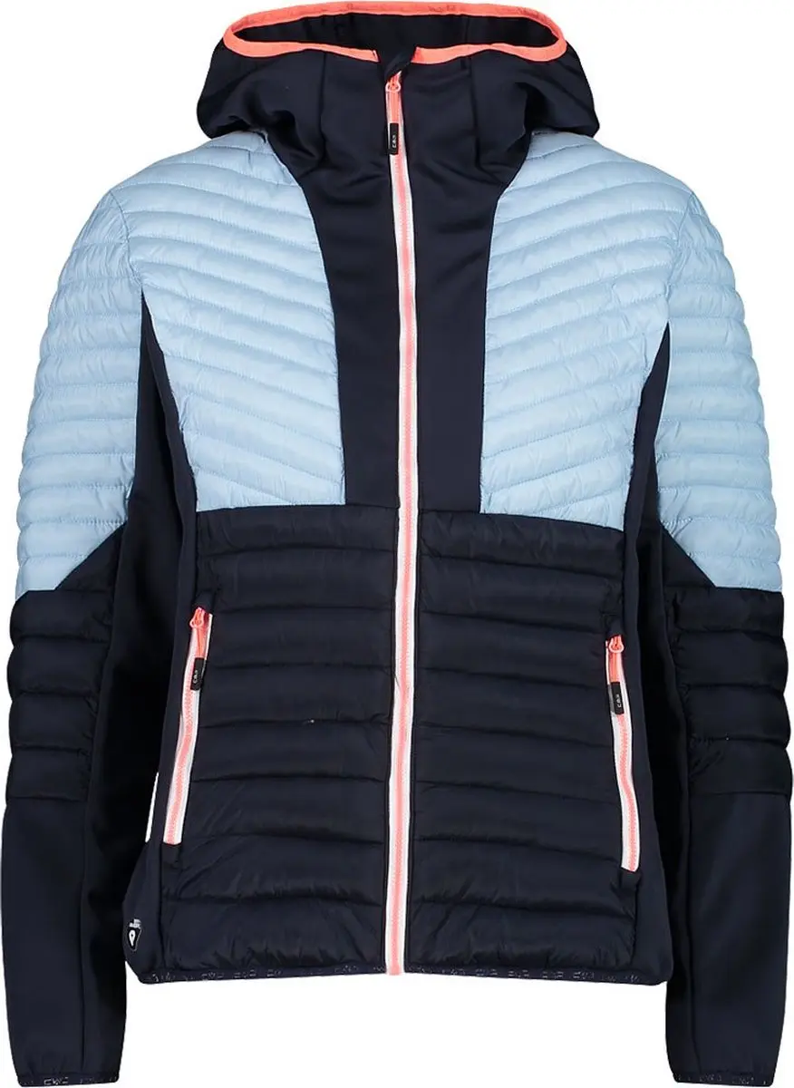 Cmp Hybrid Fix Hood 32z4206 Jas Blauw M Vrouw