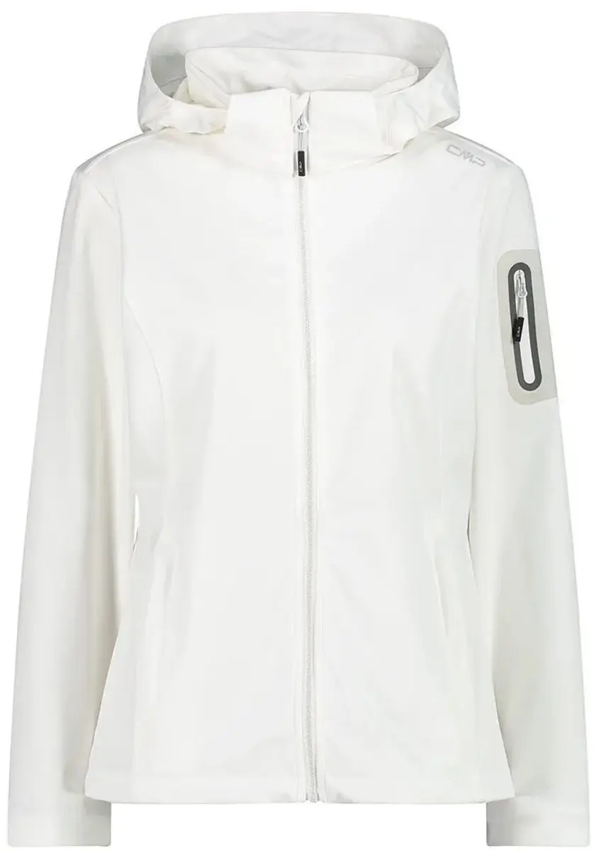 CMP Light Softshell Jack Dames - Bianco/Stone - afbeelding 6 van 6