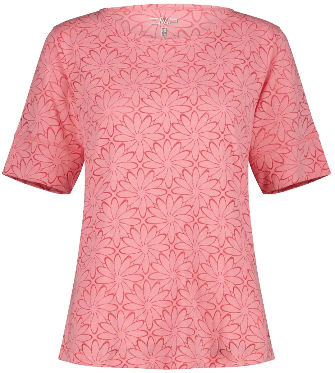 Gebarbt T-shirt voor dames CMP