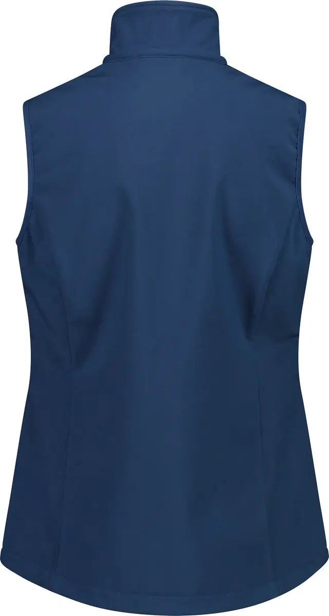 CMP Dames Softshell Mouwloos Jack - Blue Ink - afbeelding 2 van 3