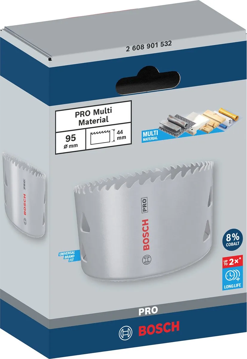 Bosch Professional Multi Materiaal Gatenzaag 95mm - 2608...