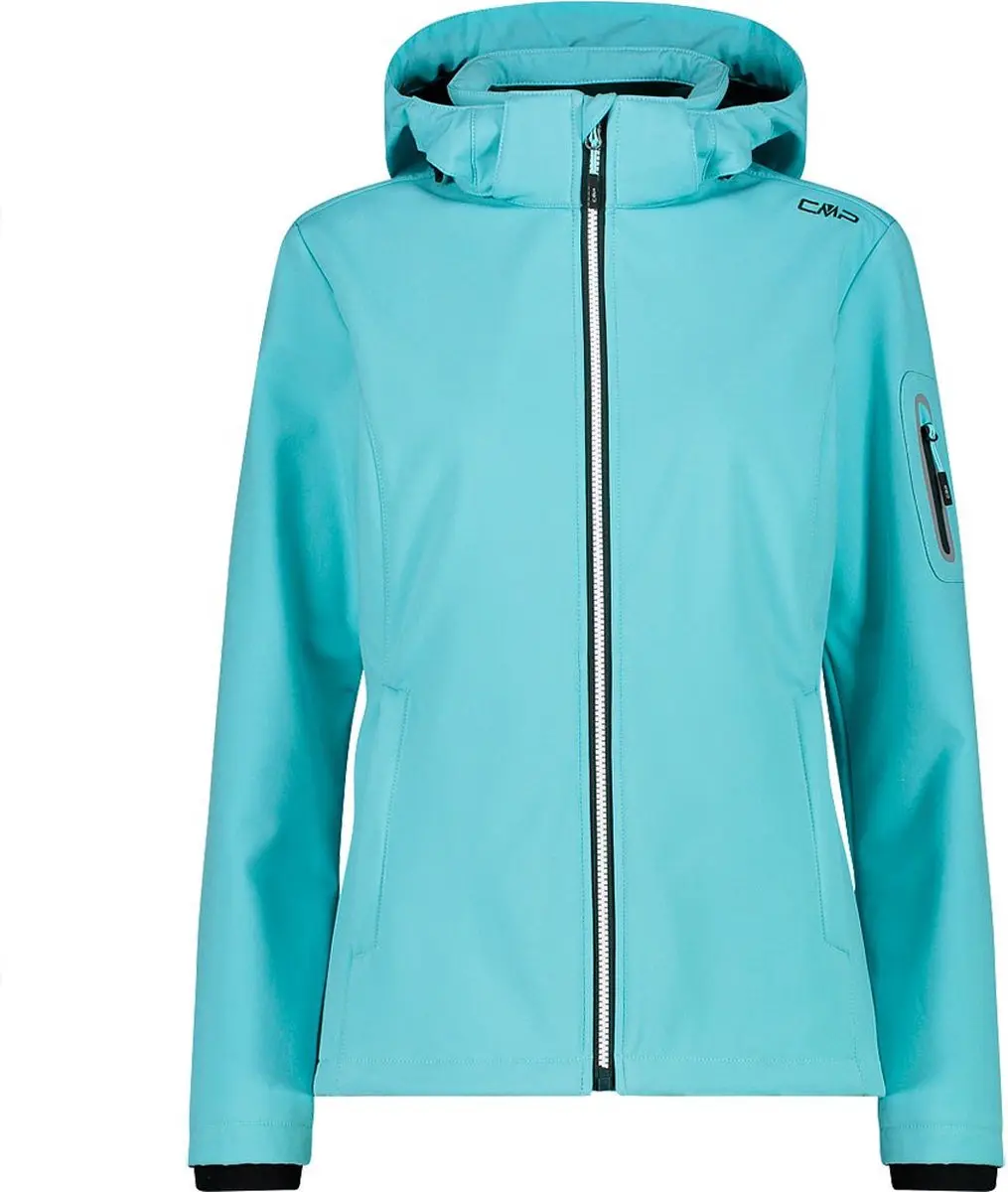 Cmp 39a5006 Softshelljack Blauw 2XS Vrouw