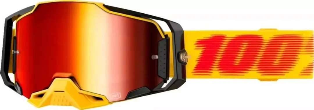 100percent Armatic Tetsu Off-road Bril - Mirror Red - afbeelding 3 van 3