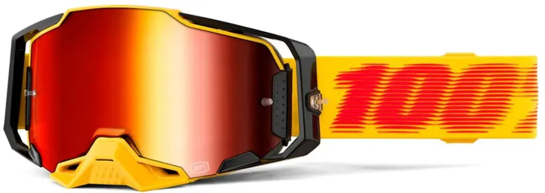 100percent Armatic Tetsu Off-road Bril - Mirror Red - afbeelding 2 van 3