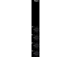 Whirlpool AKM 9010 NE Inbouwkookplaat 58cm - 4 Zones - Zwart