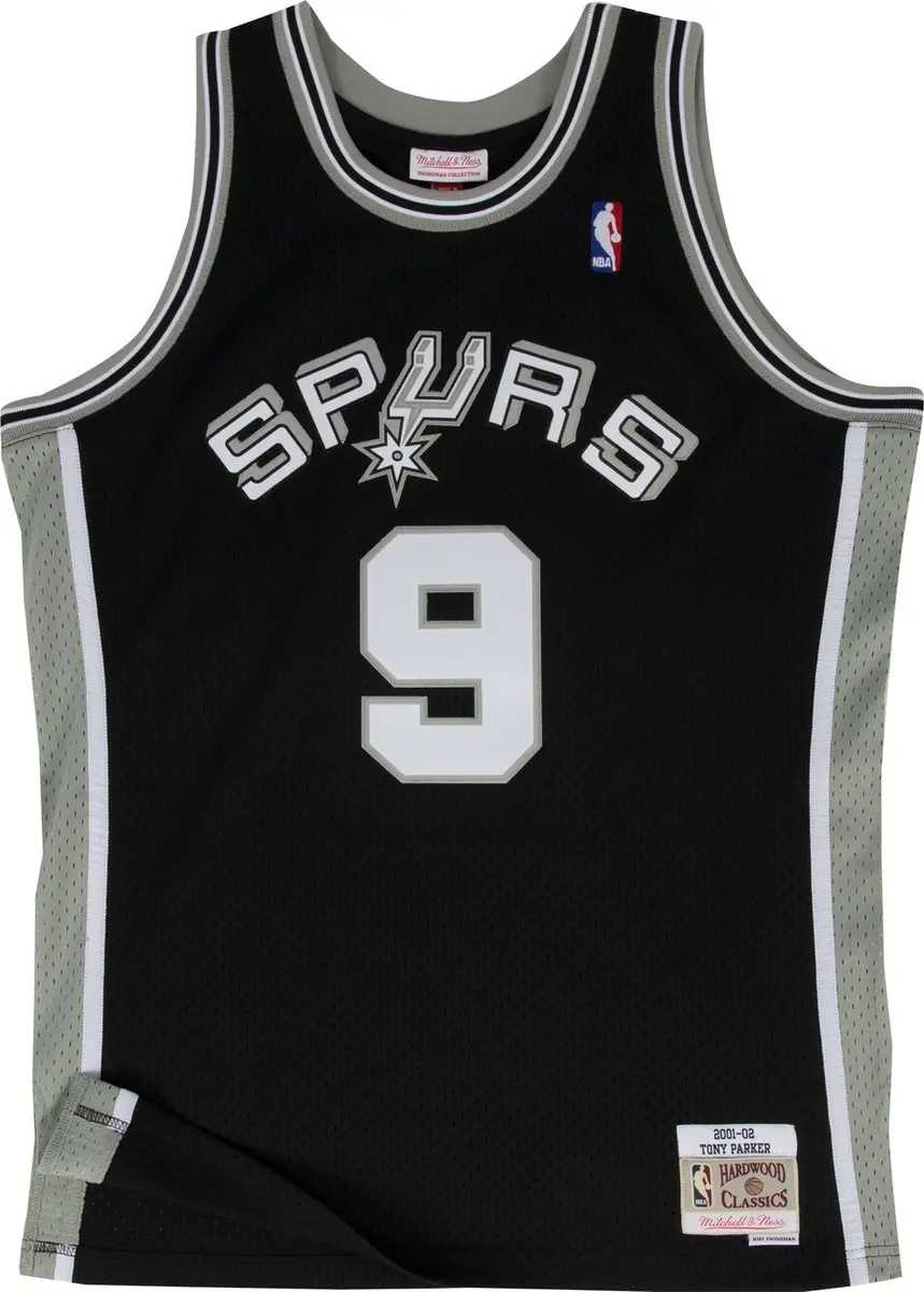 NBA Swingman San Antonio Spurs Tony Parker Jersey Black