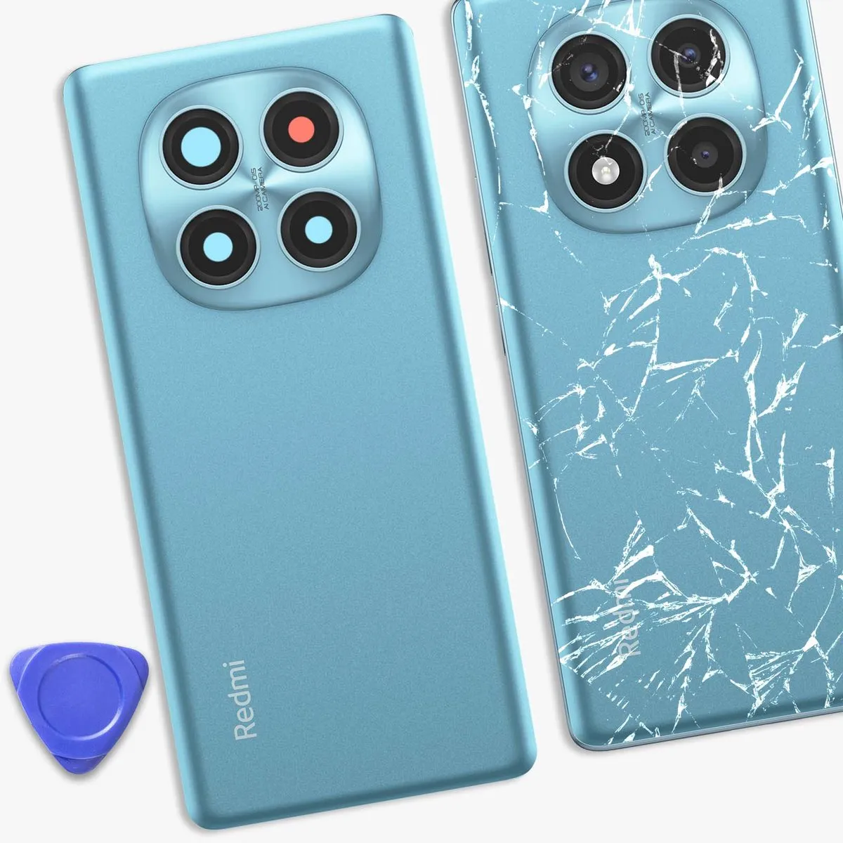 Xiaomi Batterijklep Redmi Note 14 Pro 4G - Bleu ciel