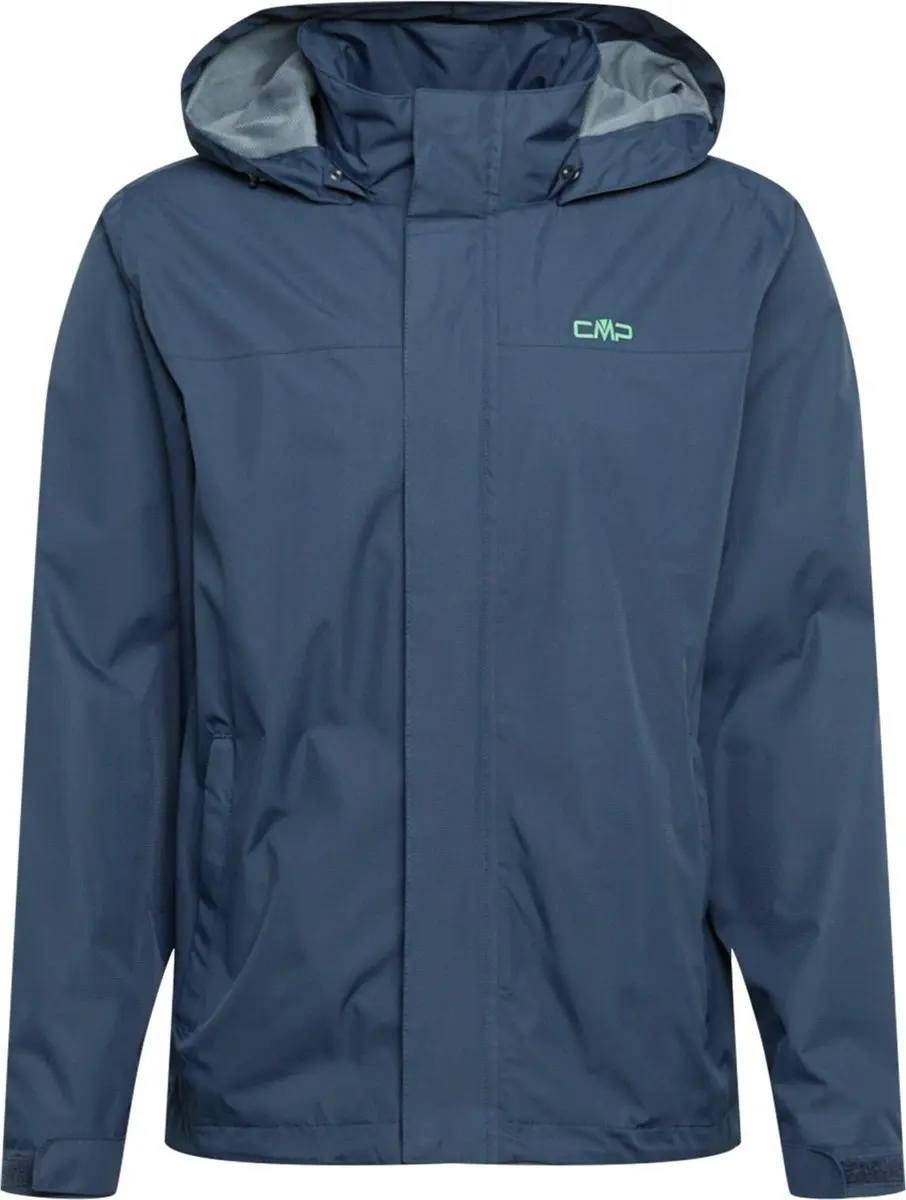Cmp outdoorjas button rain Lichtgroen-50 (M-L)