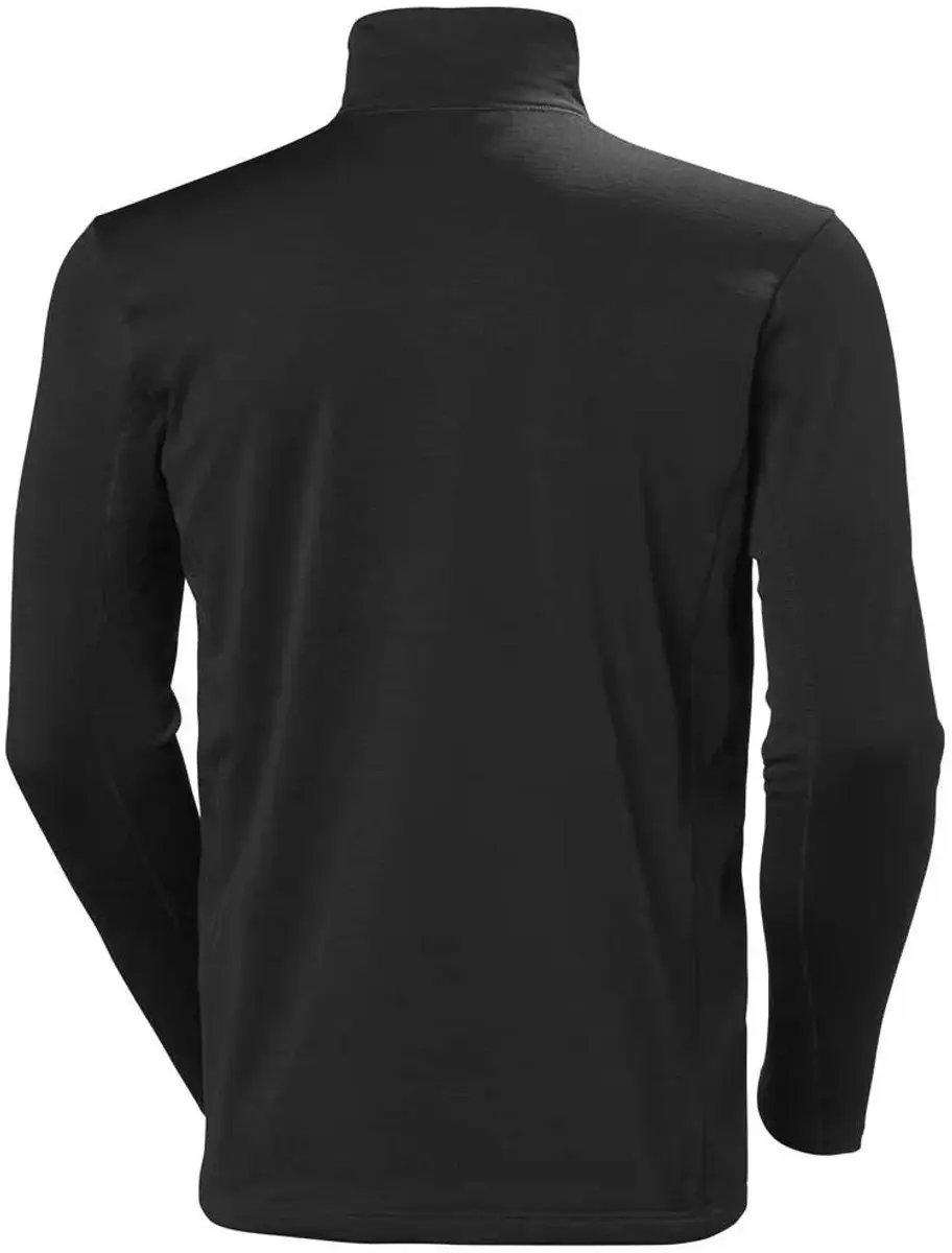 Helly Hansen Versalite Halve Rits Fleecetrui Heren - Zwart - afbeelding 2 van 6