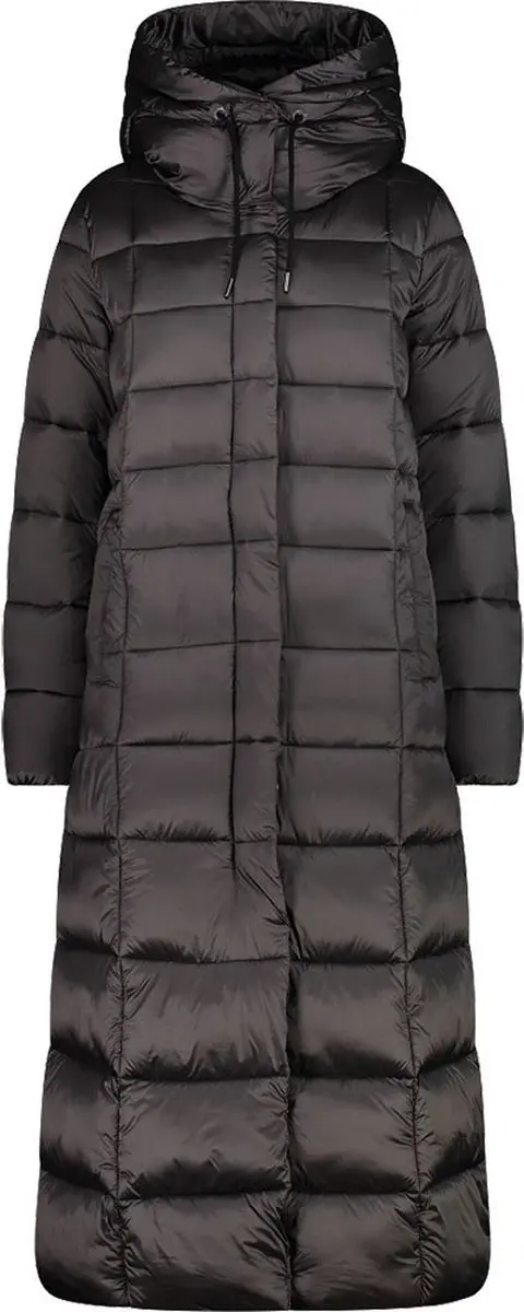 Cmp Coat Fix Hood 32k3136 Jas Zwart M Vrouw