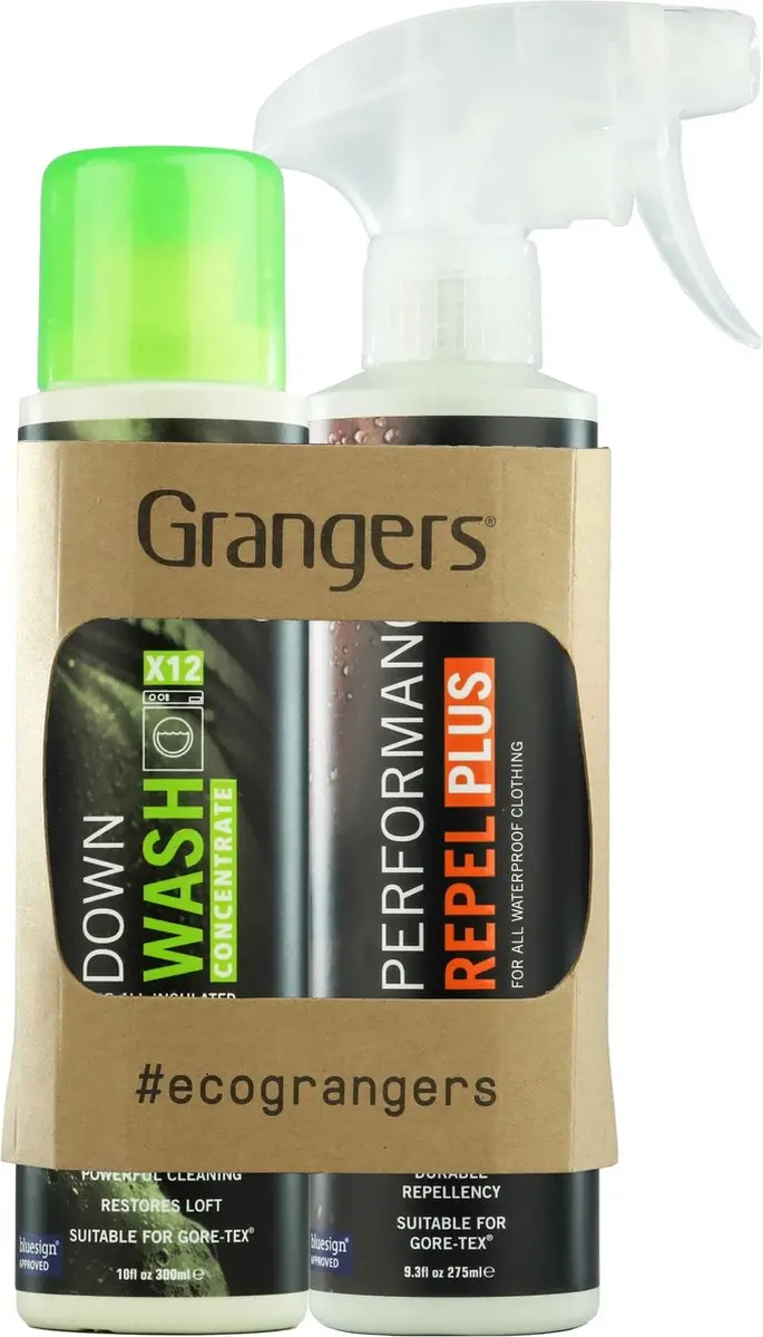 Grangers Down Wash + Performance Repel Plus Eco Twin Pack