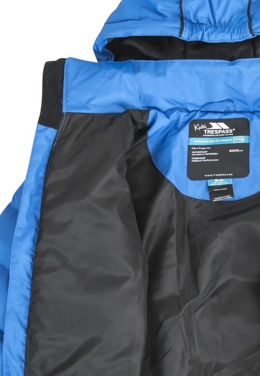 Trespass Tuff Kinderjas - Blauw - 116 - afbeelding 2 van 6