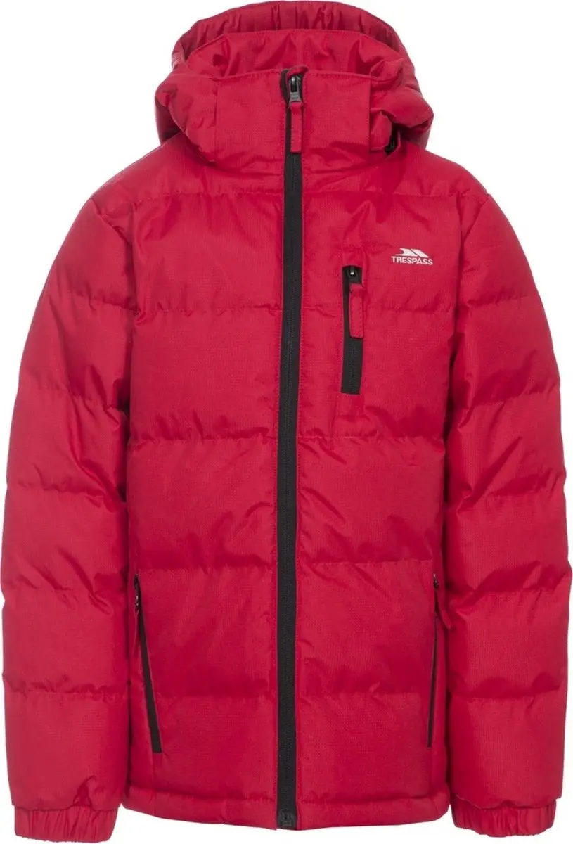 Trespass Tuff Jacket Kinderwinterjas - Rood - afbeelding 6 van 6