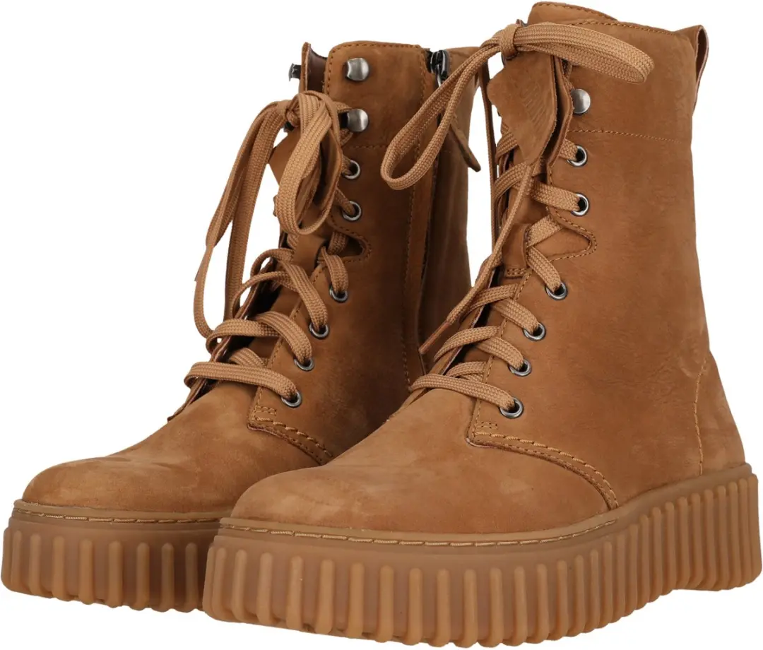Clarks Torhill Style Enkellaarzen - Light Tan Nubuck - afbeelding 6 van 6