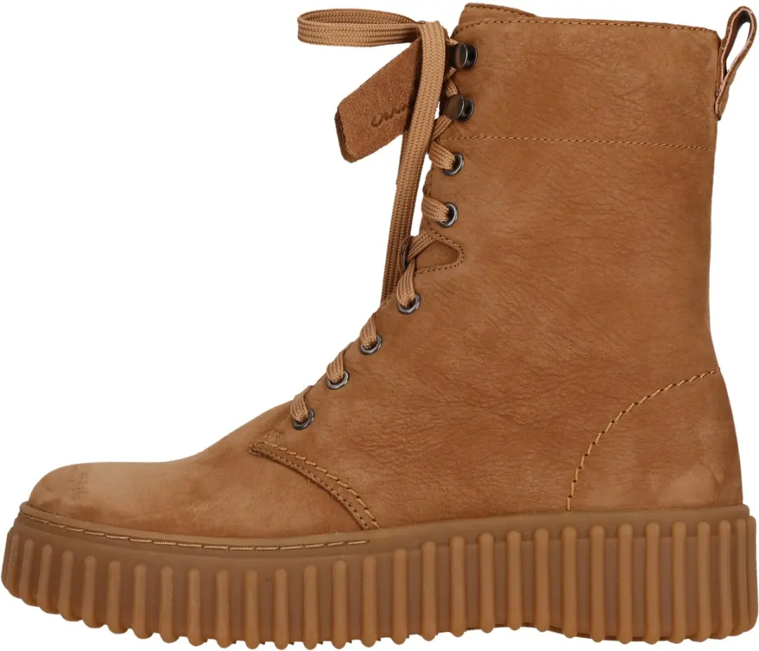 Clarks Torhill Style Enkellaarzen - Light Tan Nubuck - afbeelding 5 van 6