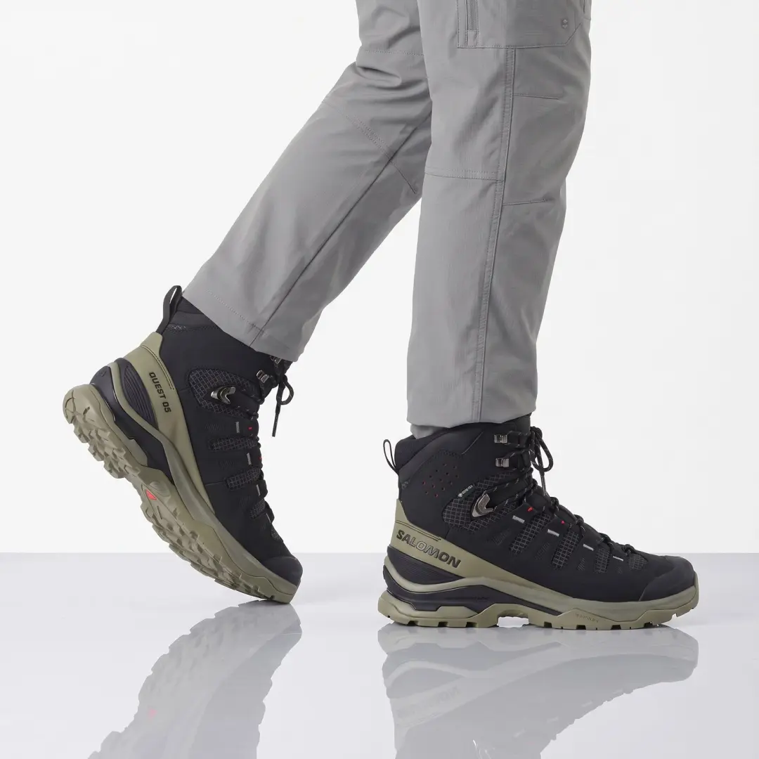 Salomon Quest 5 GTX Heren Wandelschoenen - Zwart - afbeelding 6 van 6