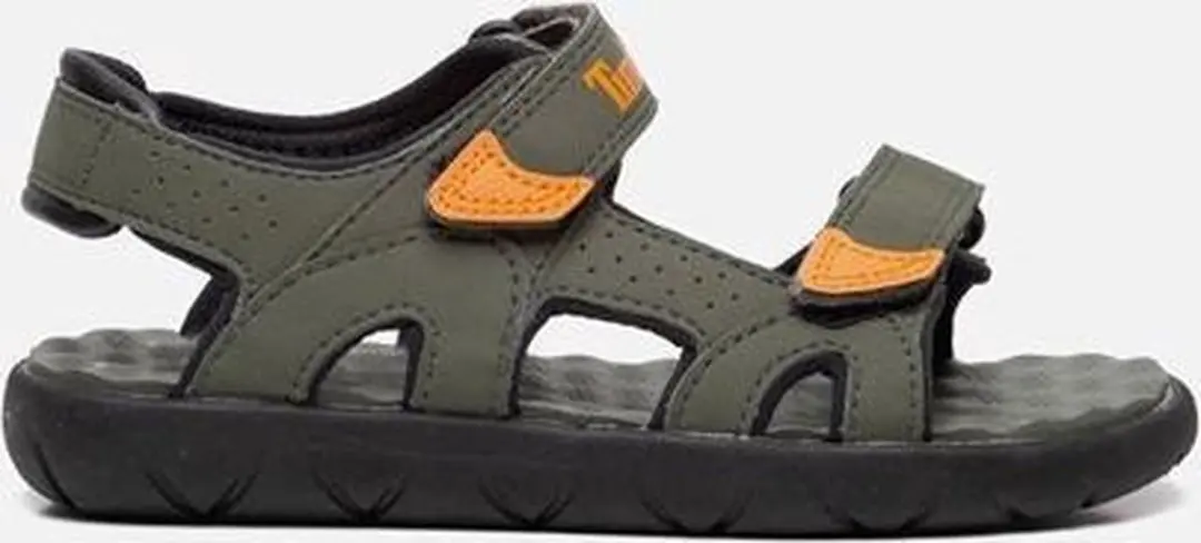 Timberland Perkins Row 2-Strap sandalen groen