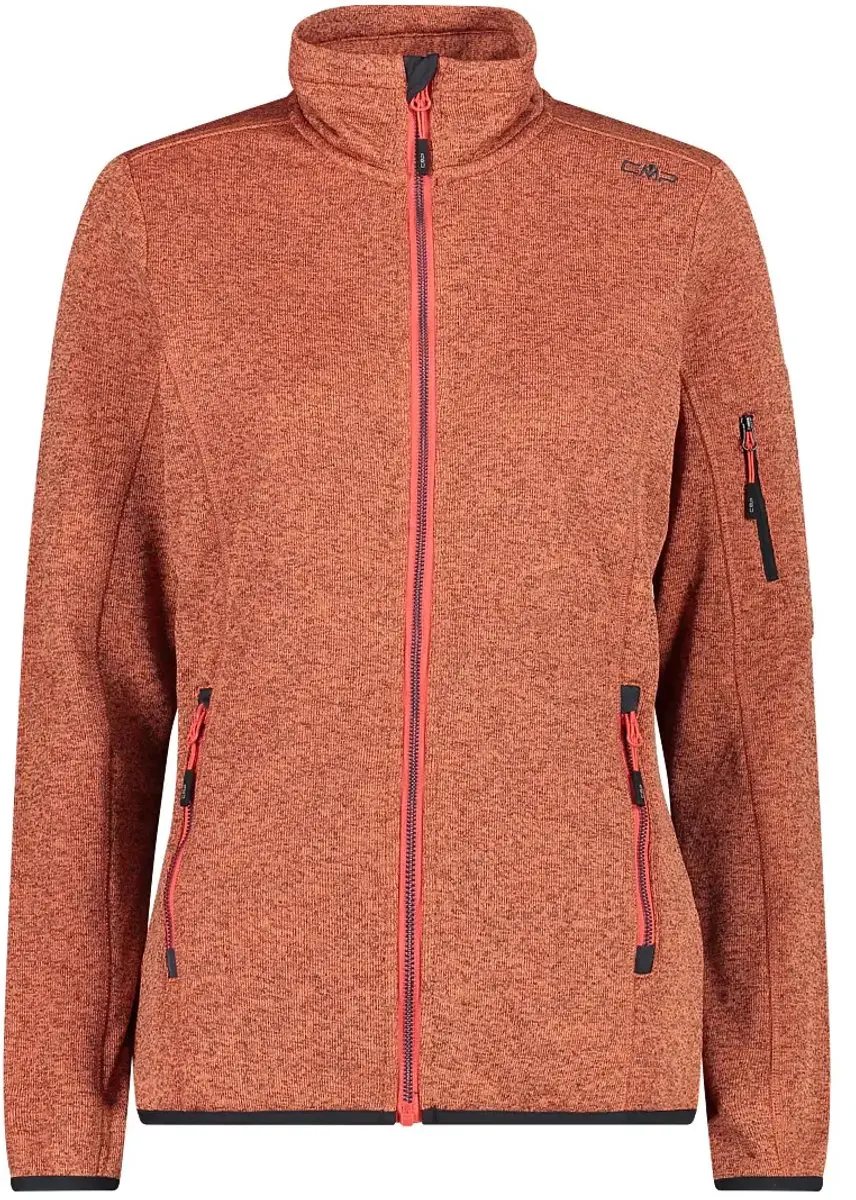 CMP Dames Fleece Jacket - Oranje - afbeelding 5 van 5