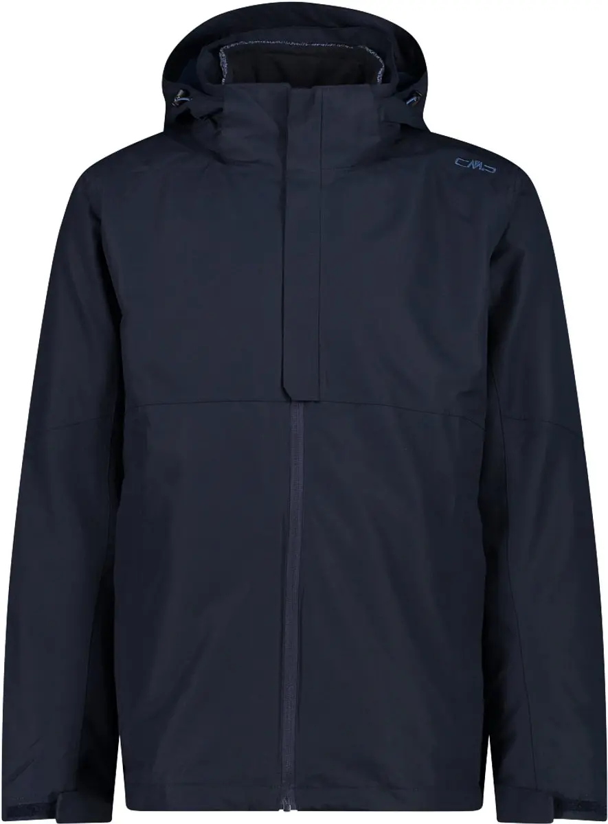 Cmp Zip Hood Detachable Inner 32z1837d Jasje Blauw S Man